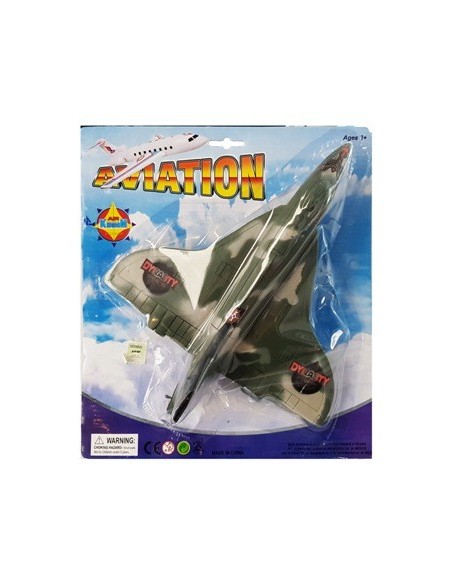 Avion Militar Friccion Blister 50290  50289 50280 Seb01