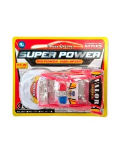 Auto Policia 13cm A Friccion En Blister Super Power 60090 50078 Seb01