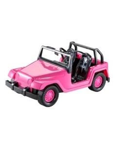 Jeep 30cm Rosa/azul/amarillo C/ Stickers En Red 716r/716 Lepo