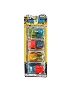 Camioncitos 6cm X4 A Friccion En Blister Ab-11377 Go02