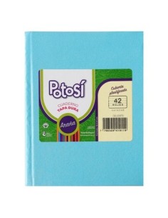 Cuaderno 42hj T/d Ray Arana Celeste Potosi 419119 Tec02 (b90)