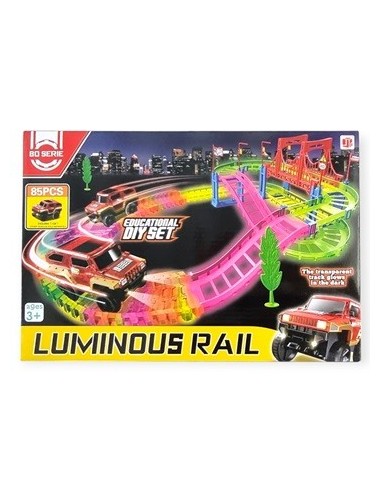 Pista 35cm Luminosa + 1 Auto 55615 Amc01