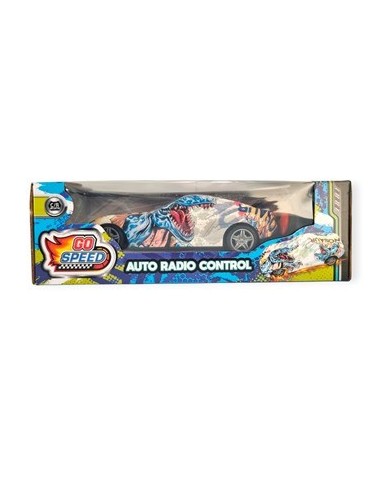 Auto 25cm R/c 4 Direcciones Grafitti Dino 54892/54891 Seb01