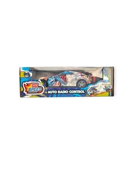 Auto 25cm R/c 4 Direcciones Grafitti Dino 54892/54891 Seb01