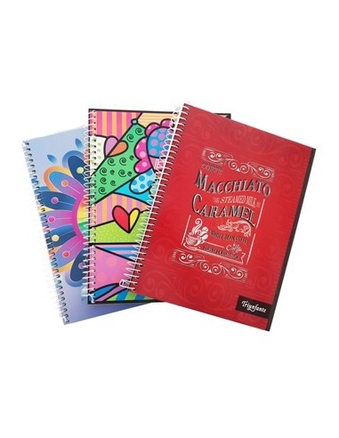 Cuaderno A5 100hj T/semi Rigida C/esp.cuad Surt. 131134-131141-13165 131172-976414 Tec02