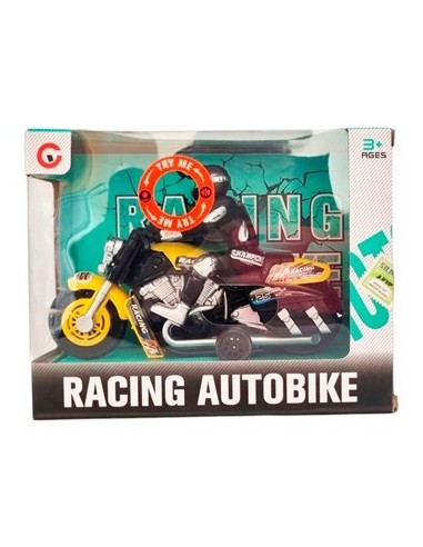 Moto Carrera C/piloto Sd16213 Pk01