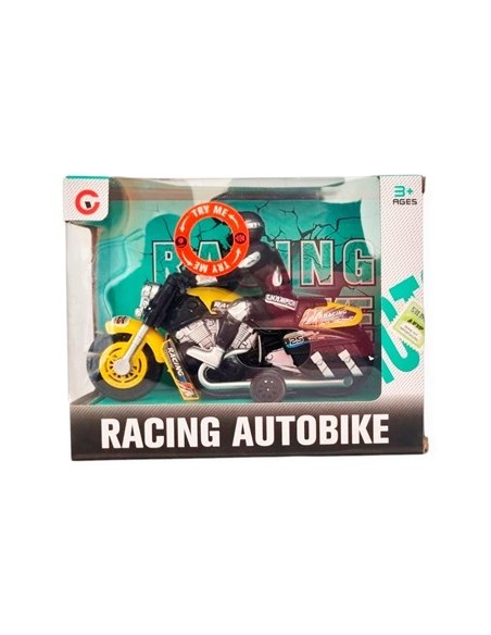 Moto Carrera C/piloto Sd16213 Pk01