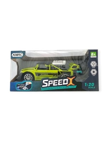 Auto R/c C/ Luz Y Humo Usb En Caja 6619 Jte01