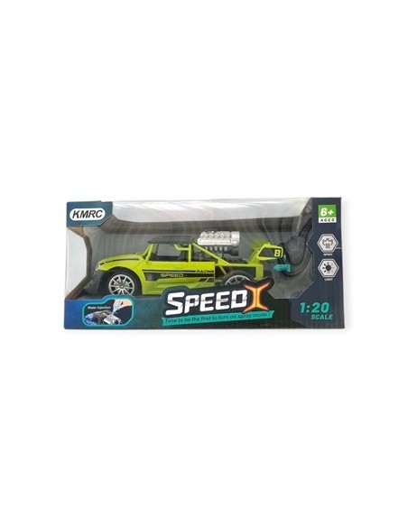 Auto R/c C/ Luz Y Humo Usb En Caja 6619 Jte01