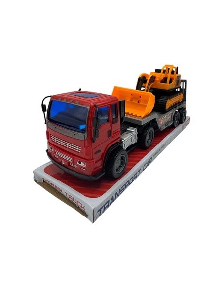 Camion Transportador Con Aplanadora 8268-32c Fay02 (b84)