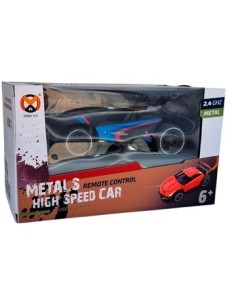 Auto 19xm Policia R/c Metal En Caja Ju0067 36789 Pri02