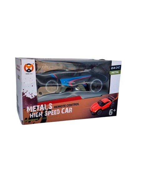 Auto 19xm Policia R/c Metal En Caja Ju0067 36789 Pri02