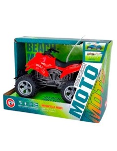 Cuatriciclo 12cm C/luz Y Sonido Friccion En Caja Ju0025 9862a Pri02