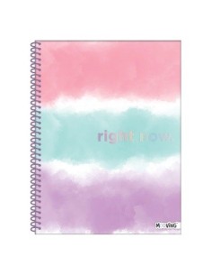 Cuaderno A4 Cuadriculado X 80hj T/semi Rigida Surt. 1212210-1212193 Moo01 Ori02