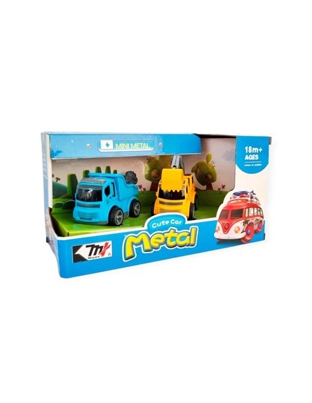 Auto Metal Friccion Caja X2 Unid Surt. 51621-51623-51625-51627 Amc01