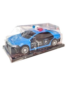 Auto Policia 30cm A Friccion En Estuche 358-1 Fay02