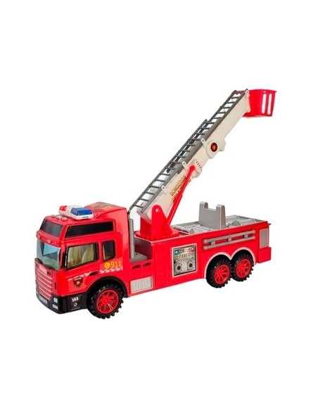 Camion Bomberos En Burbuja A Friccion Fd108822