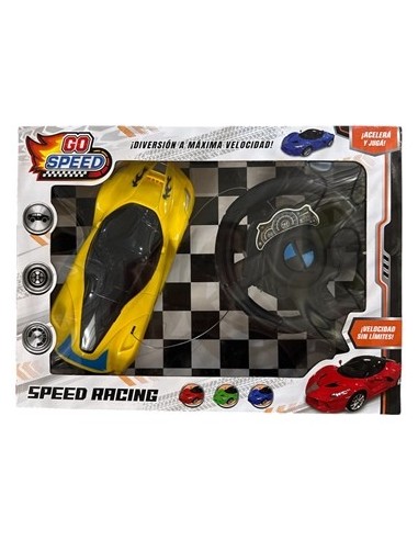 Auto A Radio Control C/volante Go Speed 54434 Seb01