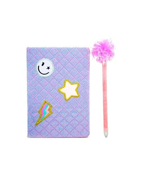 Cuaderno 15x21cm C/bordado Mod. Surt Ns370322/ns257296 Bb20183/bb20259/bb20261/bb20253 Sf01
