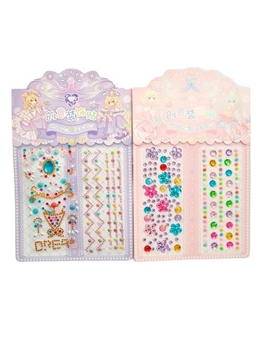 Stickers Piedritas Dobles Blister 25633 Col01