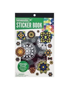 Stickers X75 Mandalas Felpa P/pintar 26815 Col01