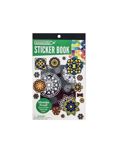 Stickers X75 Mandalas Felpa P/pintar 26815 Col01