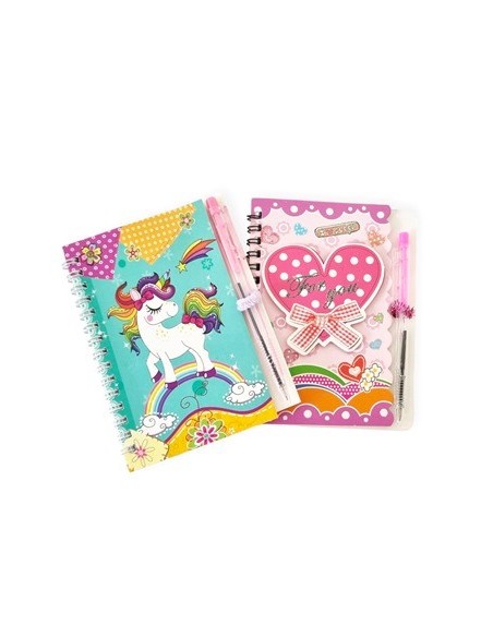 Libreta Fantasia C/boligrafo 600108-600119-519808-519813 Pen01