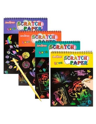 Papel Magico Libreta X 10 Hj C/lapiz Bamboo 25512 Col01