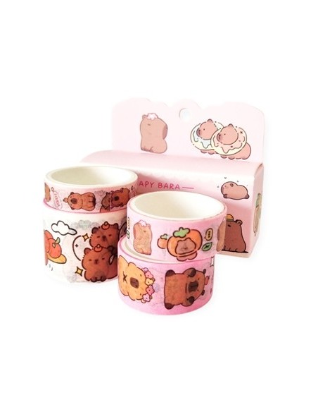 Cinta X 4 Unid Caja Capybara 27818 Col01