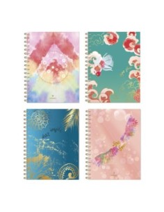 Cuaderno C/esp. 15x21 80hjs Raya Fantasia 9130-9140-9120-9110r Nor-pac