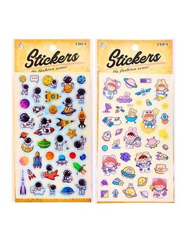 Sticker 16x10 Astronauta 25602 Col01