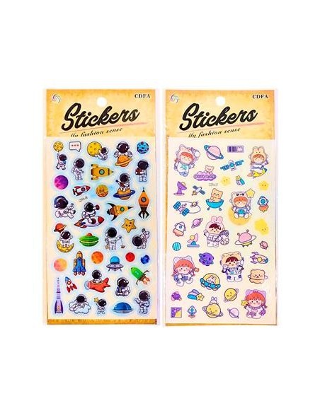 Sticker 16x10 Astronauta 25602 Col01