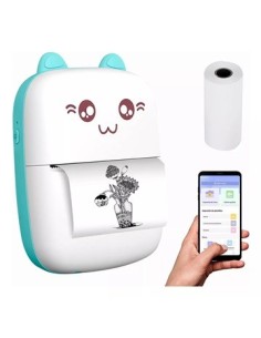 Mini Impresora Termica C/bluetooth Animada Be50001 Vsk01 Sf01