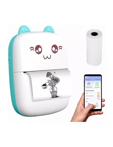 Mini Impresora Termica C/bluetooth Animada Be50001 Vsk01 Sf01