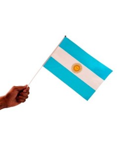Bandera 20x28 Argentina C/palito Yw-5016 Ori02