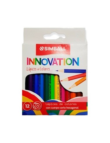 Lapices Color X 12 Corto Innovation Simball 0215019912 Spp01 (b12)