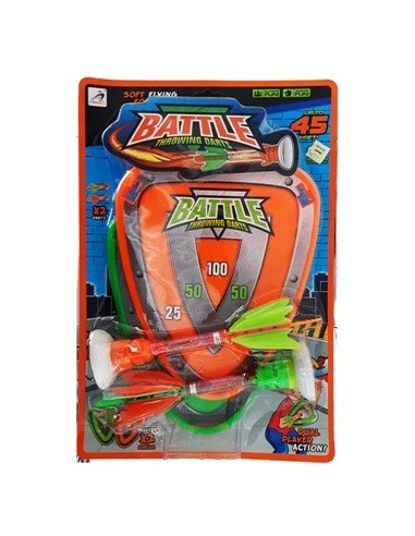 Flechas C/ventosa Y Escudo X2  Sd20482 Pk01