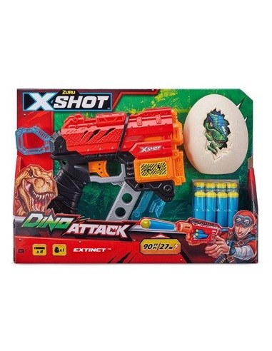 Pistola X-shot Dino-attack-extinct 7325 Gtm Ims02 (b12)