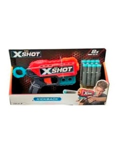 Pistola X-shot Kickback // Excel Recoil C/8 Dardos 5760/01163/36184 Gtm Ims02 (b12)
