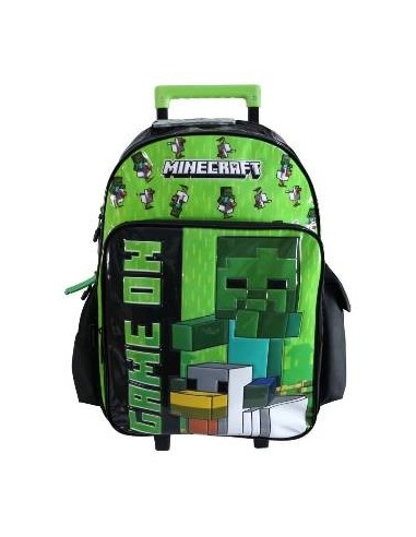 Mochila 18" Carro Minecraft Mi221 Mi310 Ck01