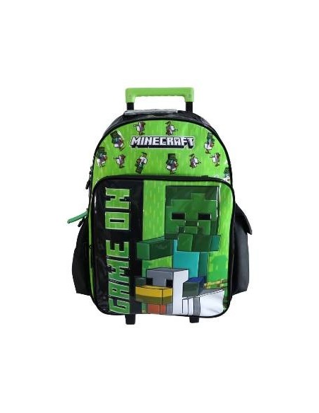Mochila 18" Carro Minecraft Mi221 Mi310 Ck01