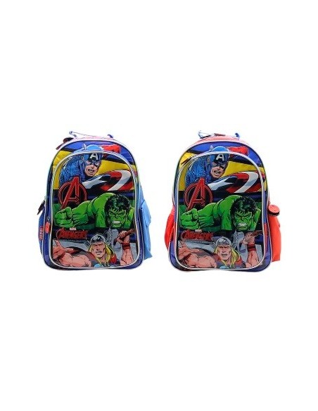 Mochila 16" Avengers Espalda Sp037 Sp39 Ck01