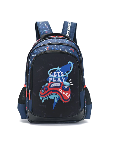 Mochila 17" V 2 Bols. Futbol-basquet-auto-jostick-futbol Skora 35382-35386-35402-35410-35370 Ori02