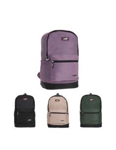 Mochila  45x29x13cm Poliester Avia  C/doble Compartimiento  Bolsillo Frontal Con Cierre  Laterales Con Bolsillos Porta Botell