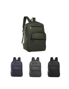 Mochila 40x27cm Pierre Cardin Division Principal. 3 Bolsillos Frontales. Correa Regulable. Asa Superior  Bolsillos Laterales