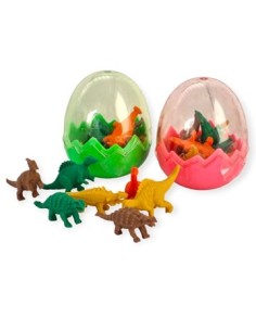 Goma Borrar Fantasia Dino En Huevito 23205 Col01 (b24)