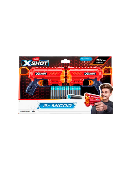 Pistola X-shot X2 Excel Micro2.0 Double 7439 Ims02
