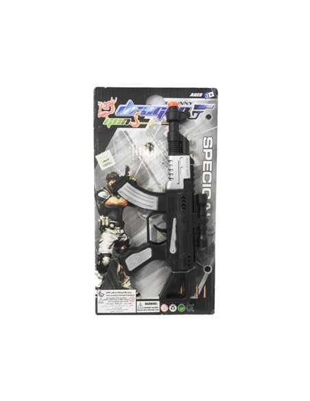 Ametralladora 43x50x17 Metralleta En Blister Chica 001-19 650-0081 Fay02 (b96-p48)