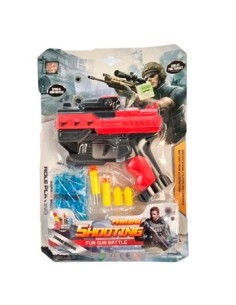 Pistola C/balas Hidrogel+dardos 46709 Amc01