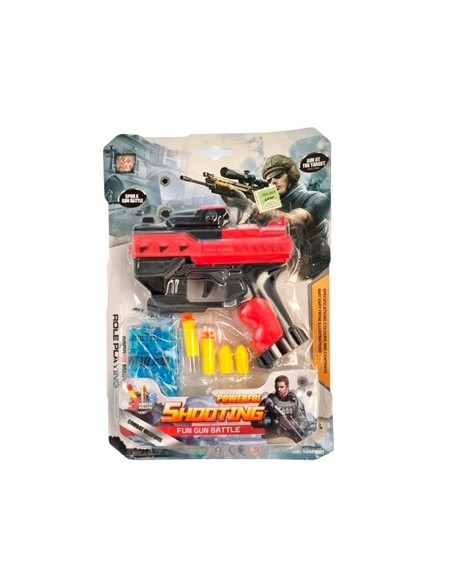 Pistola C/balas Hidrogel+dardos 46709 Amc01